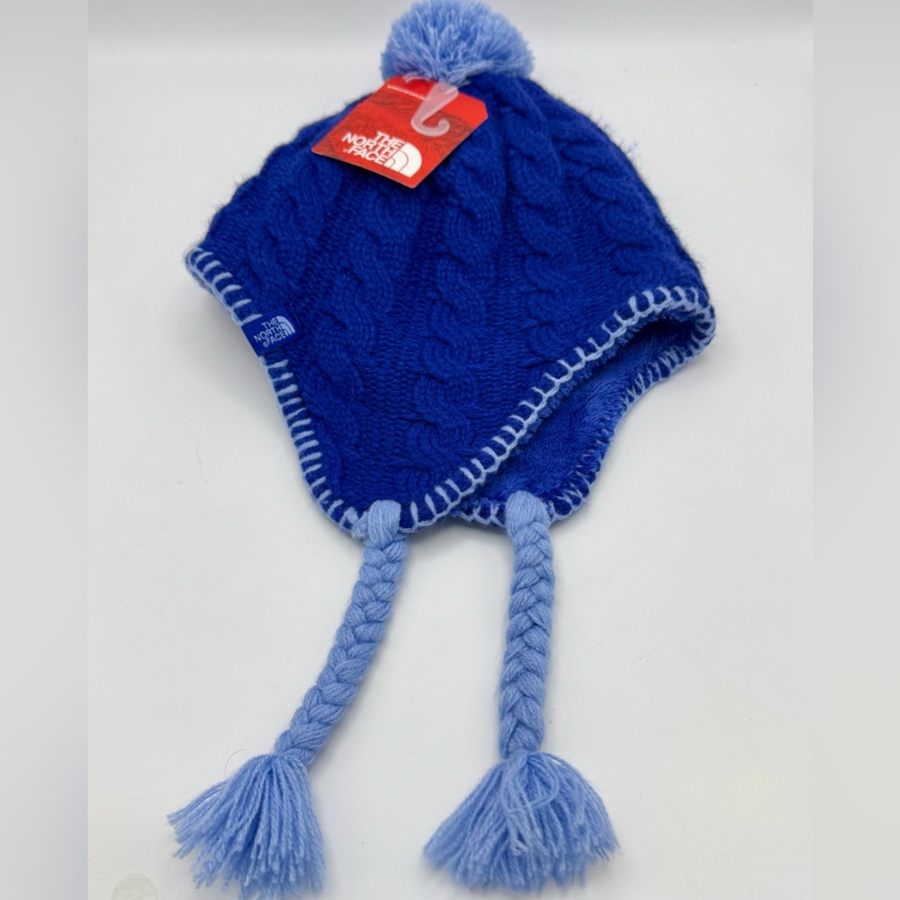 Youth -The North Face Royal Blue Fleece Hat -New With Tags